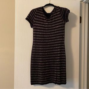 Trina Turk Shimmer Black Dress